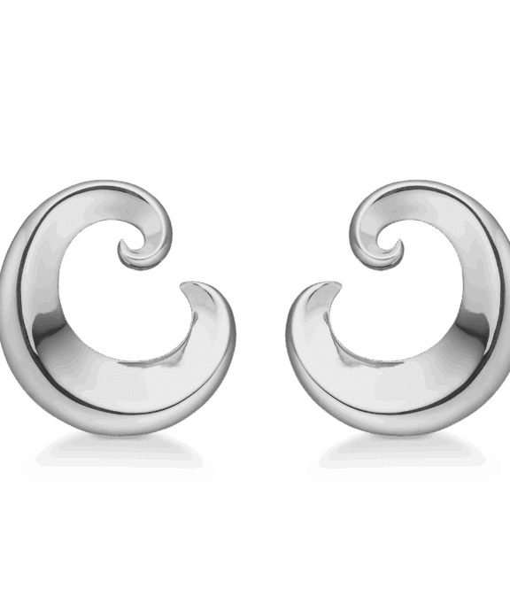 MADS Z OCEAN SØLV ØRERINGE - 2110134