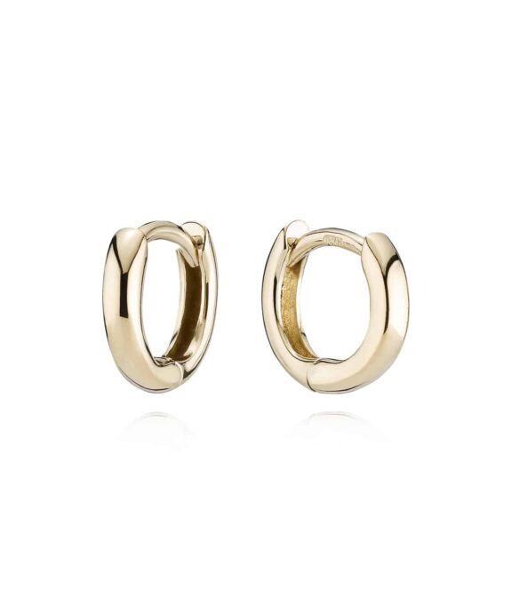 BNH CREOL KNÆK 14 KARAT GULD 2,2 MM BRED 12,5 MM - CRK14220125