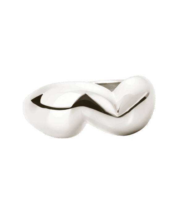 CAMILLE BRINCH MELLEM PUFFER SØLV RING - MPUR