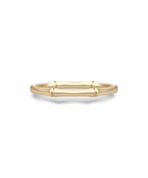 JULIE SANDLAU BAMBOO RING SMALL 14 KARAT GULD - YG14-RI353