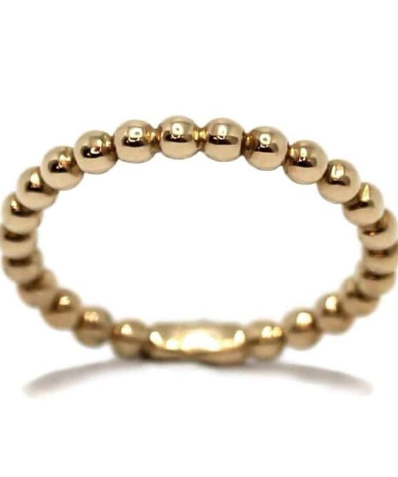 CHRISTOFFERSEN JEWELLERY KUGLERING 8 KARAT GULD - 5002088-3