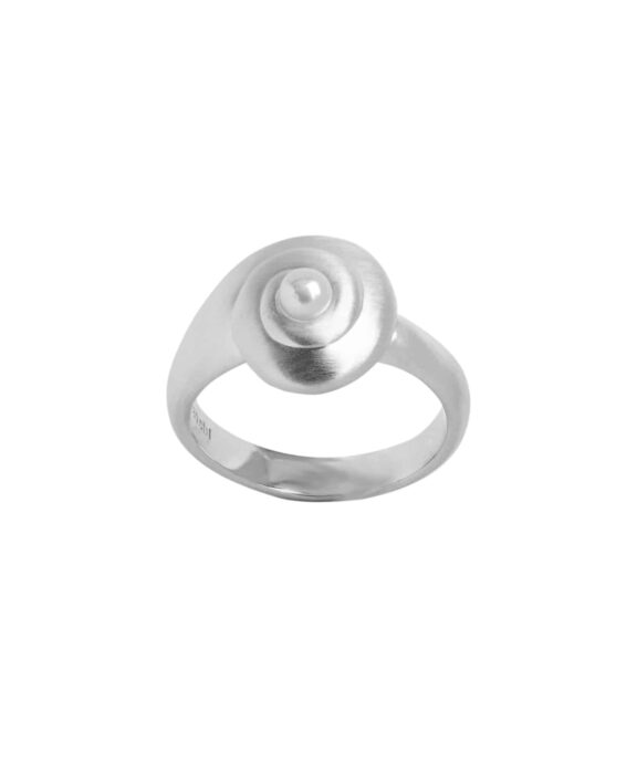 BYBIEHL SEA DREAM RING SØLV PERLE - 5-5301WP-R