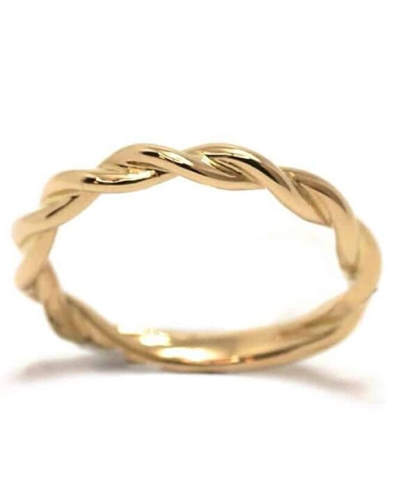 CHRISTOFFERSEN JEWELLERY SNOET RING 14 KARAT GULD - 5001179A