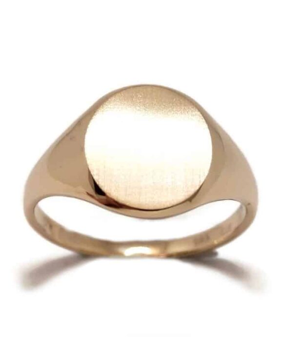 CHRISTOFFERSEN JEWELLERY HERRE SIGNET RING 14 KARAT GULD - 5001175