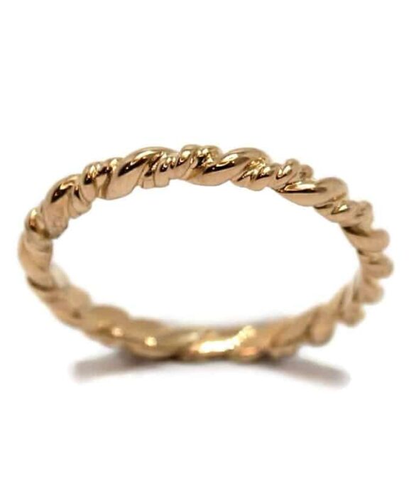 CHRISTOFFERSEN JEWELLERY SNOET RING 14 KARAT GULD - 5001112
