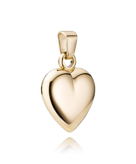 BNH VEDHÆNG HJERTE 14 KARAT GULD 10X10 MM - H141010