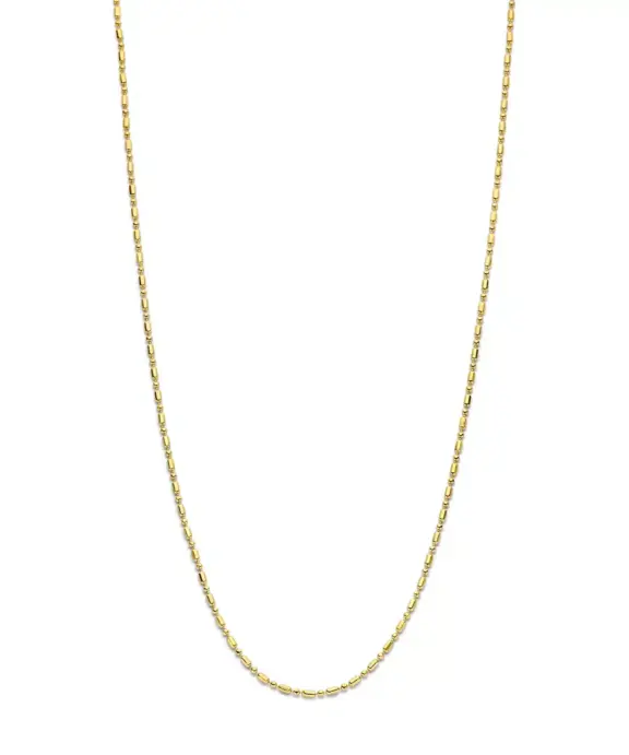 SPIRIT ICONS ‘ELISA’ HALSKÆDE FORGYLDT SØLV - 11152-45