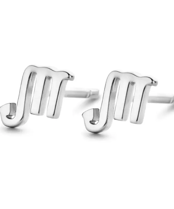 SPIRIT ICONS STJERNETEGN SKORPION ØRERING SØLV - X41091