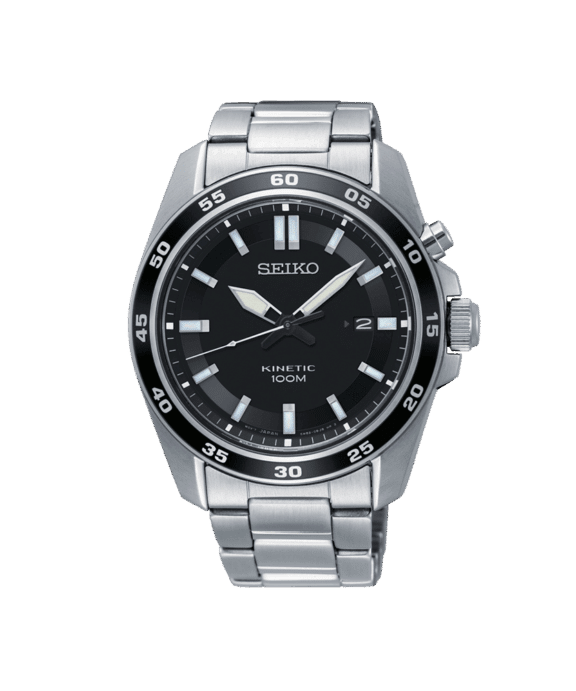 SEIKO SPORT KINETIC UR HERRE STÅL 10ATM - SKA785P1