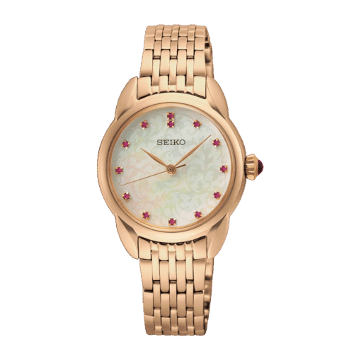 SEIKO UR DAME ROSA MED PINK STEN - SUR564P1