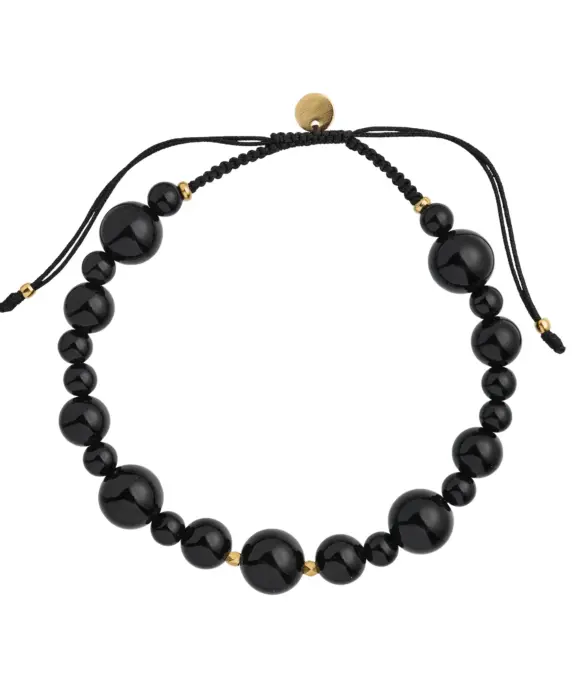 STINE A CHRRIE BON BON ONYX ARMBÅND - 3217-02-OS