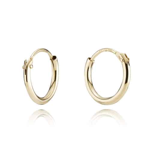 BNH CREOL ØRERINGE 14 KARAT GULD 13 MM - CR1413013
