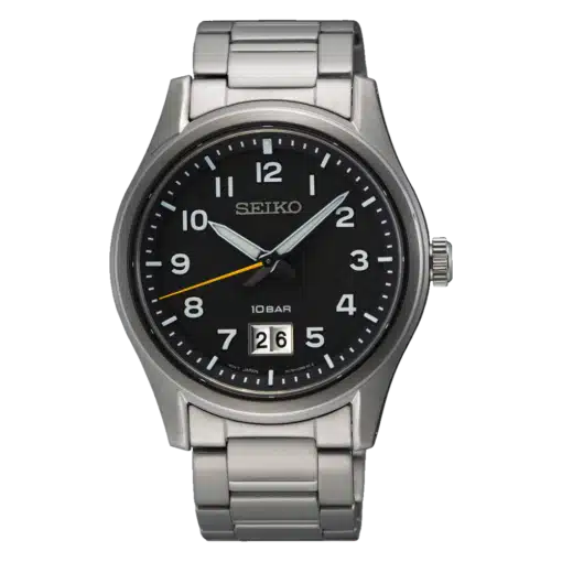 SEIKO UR HERRE QUARTZ STÅL MED TAL - SUR569P1