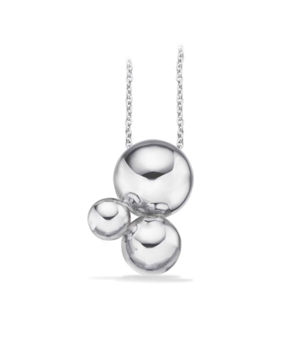 SCROUPLES HALSKÆDE SØLV MED KUGLER - 239762