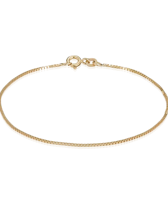 BNH VENEZIA ARMBÅND 14 KARAT GULD I 18 CM - V1410018F