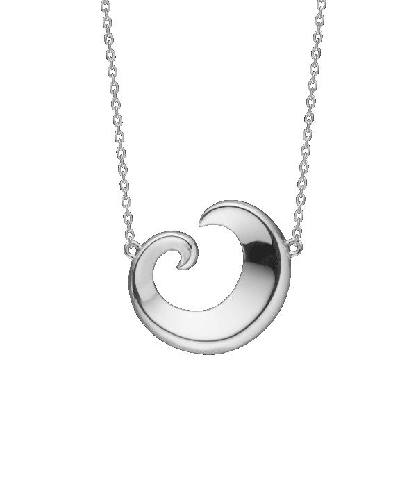 MADS Z OCEAN HALSKÆDE I SØLV - 2120134