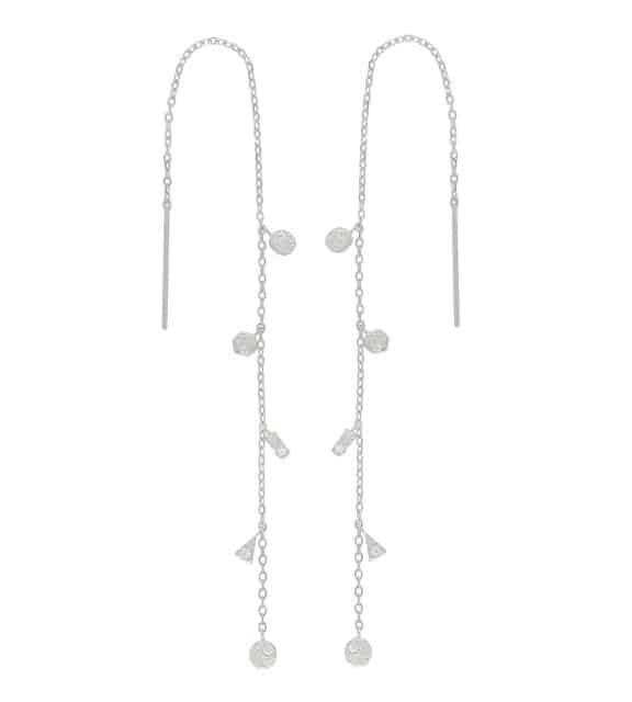 JOANLI NOR SØLV ØRERINGE GWENNOR 13 CM LANGE - 30452570900