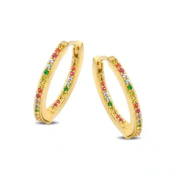 SPIRIT ICONS PASSION HOOP S FORGYLDT MULTI FARVED - 40366