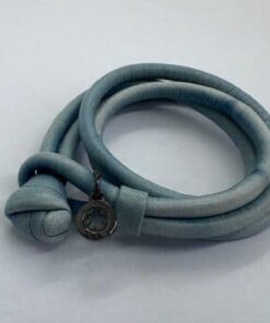 OLE LYNGGAARD SWEET DROP LÆDER ARMBÅND AQUA BLUE - A2522-001