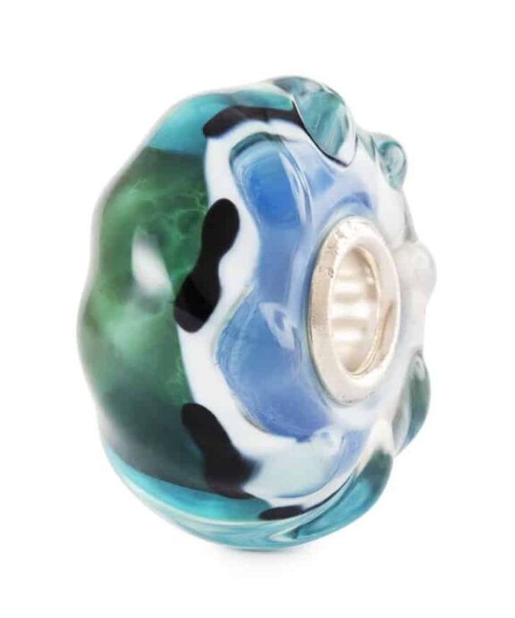 TROLLBEADS STILLE SØ GLASKUGLE - TGLBE-20446