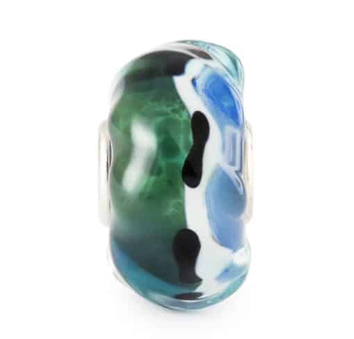 TROLLBEADS STILLE SØ GLASKUGLE - TGLBE-20446 - Image 2