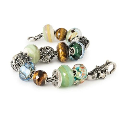 TROLLBEADS STILLE SØ GLASKUGLE - TGLBE-20446 - Image 3