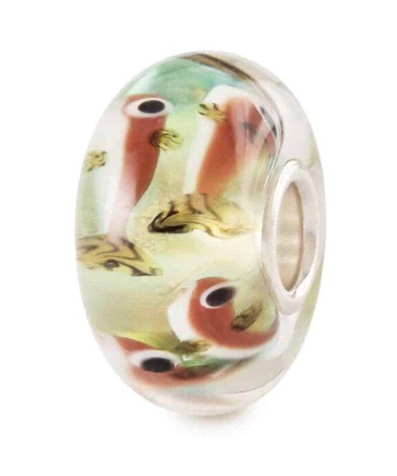 TROLLBEADS SØENS FRIHED GLASKUGLE - TGLBE-20451