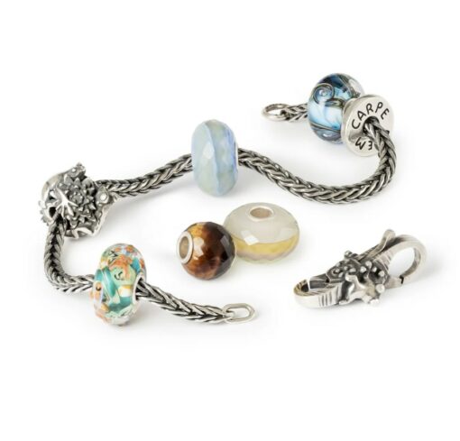 TROLLBEADS LAGUNE VANDSTEN GLASKUGLE - TGLBE-30160 - Image 3