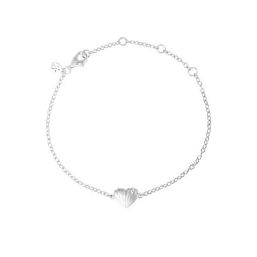 BYBIEHL JUST LOVE ONE HEART ARMBÅND SØLV - 2-4502-R