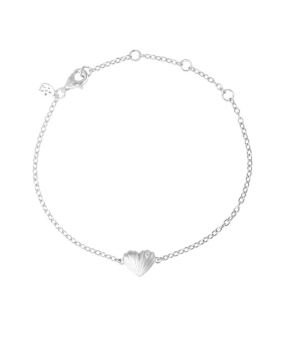 BYBIEHL JUST LOVE ONE HEART ARMBÅND SØLV - 2-4502-R