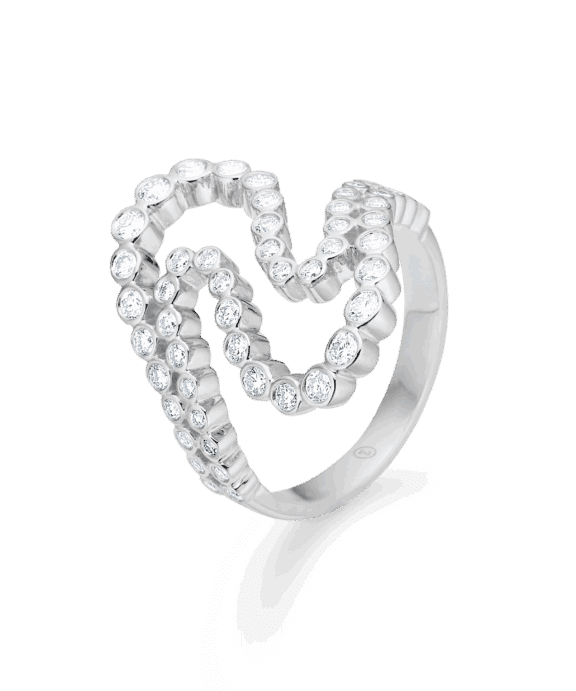 MADS Z MIRA SØLV RING MED TOPASER - 2146129