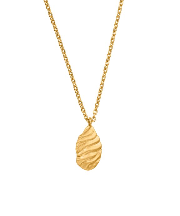 BYBIEHL DUNES HALSKÆDE I FORGYLDT SØLV - 3-4905-GP