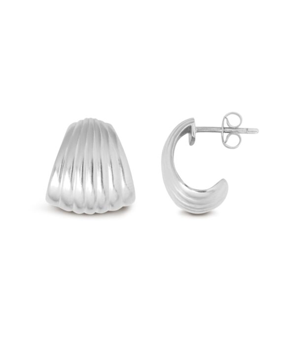 BYBIEHL ELEANOR ØRERINGE SØLV MEDIUM - 4-1924-R