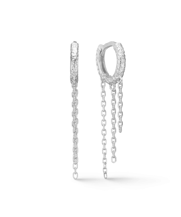 STUDIO Z WILD CLIFF ØRERINGE I SØLV - 7110909