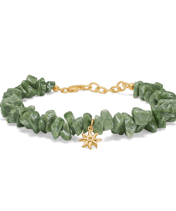 STUDIO Z OCEAN AURA SØLV FORGYLDT ARMBÅND - 7256893