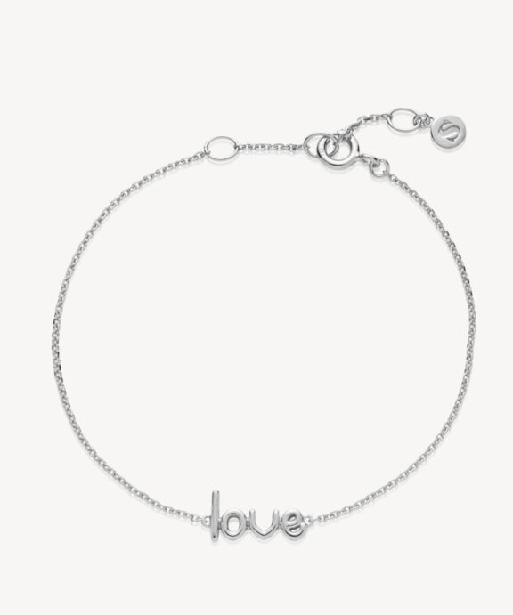 SISTIE FAM LOVE ARMBÅND I SØLV - Z3066SWS