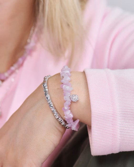 STUDIO Z URCHIN ELEGANCE ARMBÅND LYSERØD -7156892 - Billede 2
