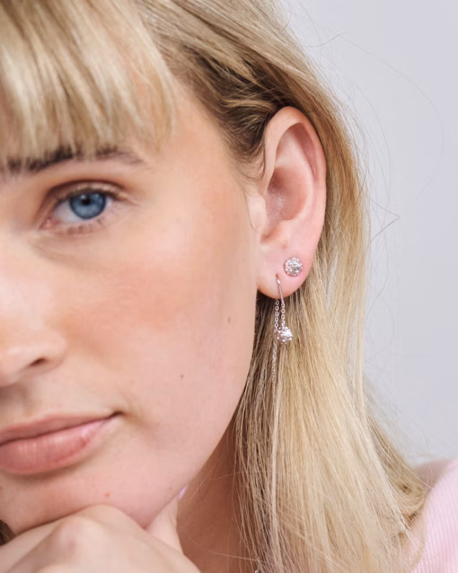 STUDIO Z URCHIN ELEGANCE SØLV ØRERINGE - 7110915 - Billede 2