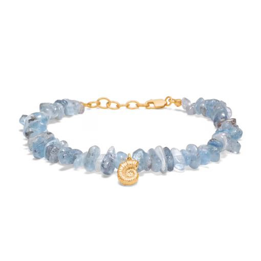 STUDIO Z SEASHELL SECRETS FORGYLDT SØLV ARMBÅND - 7256895