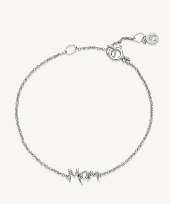 SISTIE FAM MOM ARMBÅND I SØLV 15-18 CM - Z3065SWS