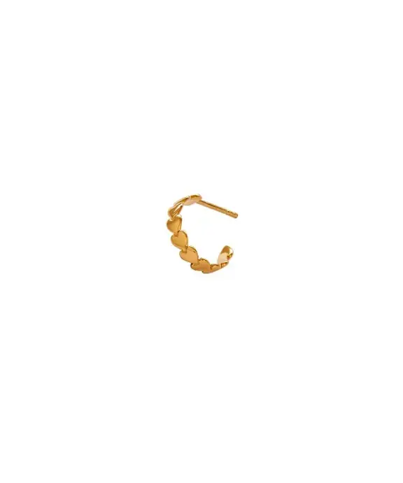 STINE A PETIT LOVE HEART CREOL FORGYLDT - 1388-02-S