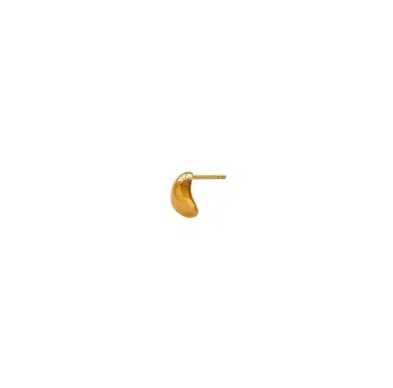 STINE A OYSTER ØRERING MINI FORGYLDT - 1389-02-S