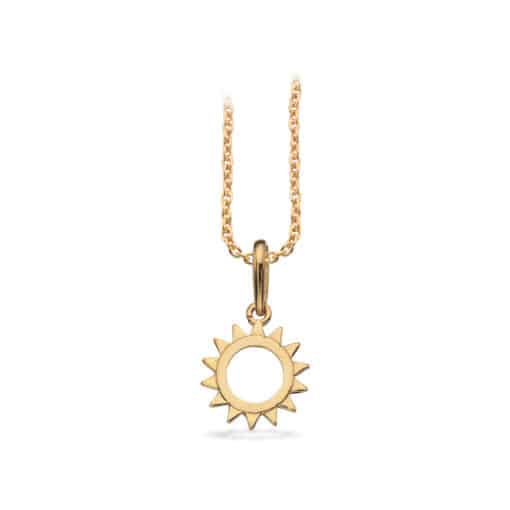 SCROUPLES VEDHÆNG SOL 8 KARAT GULD - 210993
