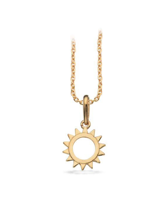 SCROUPLES VEDHÆNG SOL 8 KARAT GULD - 210993