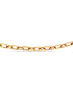 SCROUPLES ARMBÅND OVAL FORGYLDT SØLV - 611312