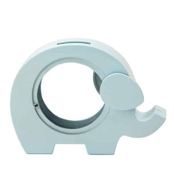 NOA KIDS FORKROMET SPAREBØSSE ELEFANT LYSEBLÅ - 92015286199