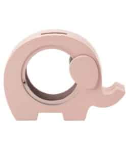 NOA KIDS FORKROMET SPAREBØSSE ELEFANT LYSERØD - 92015286200