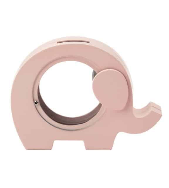 NOA KIDS FORKROMET SPAREBØSSE ELEFANT LYSERØD - 92015286200