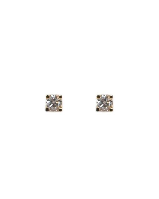 CHRISTOFFERSEN JEWELLERY EVA ØRESTIKKER 14 KARAT GULD MED 2 X 0,20 CARAT BRILLANT – 3000162