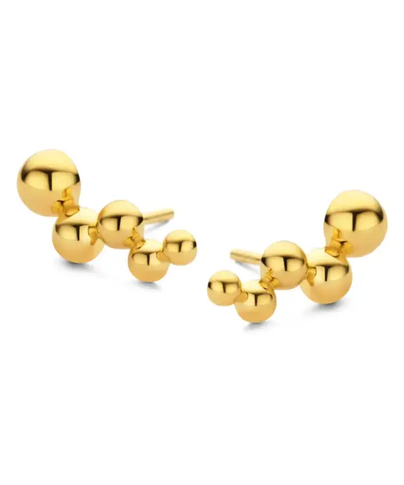 SPIRIT ICONS ESTHER ØRESTIK FORGYLDT SØLV - 42422